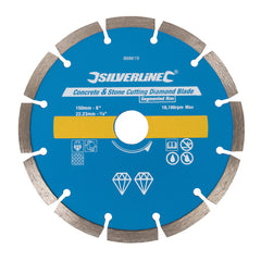 Silverline Concrete & Stone Cutting Diamond Blade 868619