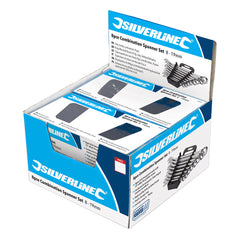Silverline 8pce Combination Spanner Set Display Box 868755