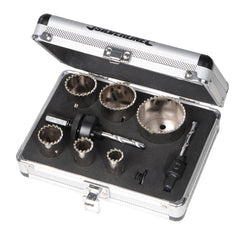 Silverline Diamond Grit Holesaw Kit 11pce 868779