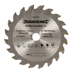 Silverline TCT Mini Saw Blade 876132