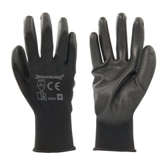 Silverline Black Palm Gloves 885924
