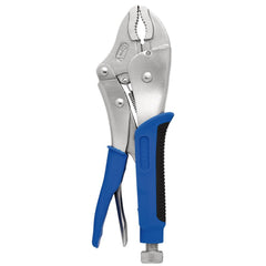 Draper Soft Grip Curved Jaw Self Grip Pliers, 220mm 89124