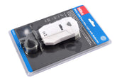 Hilka White COB Front Bike Light with Batteries 89508501