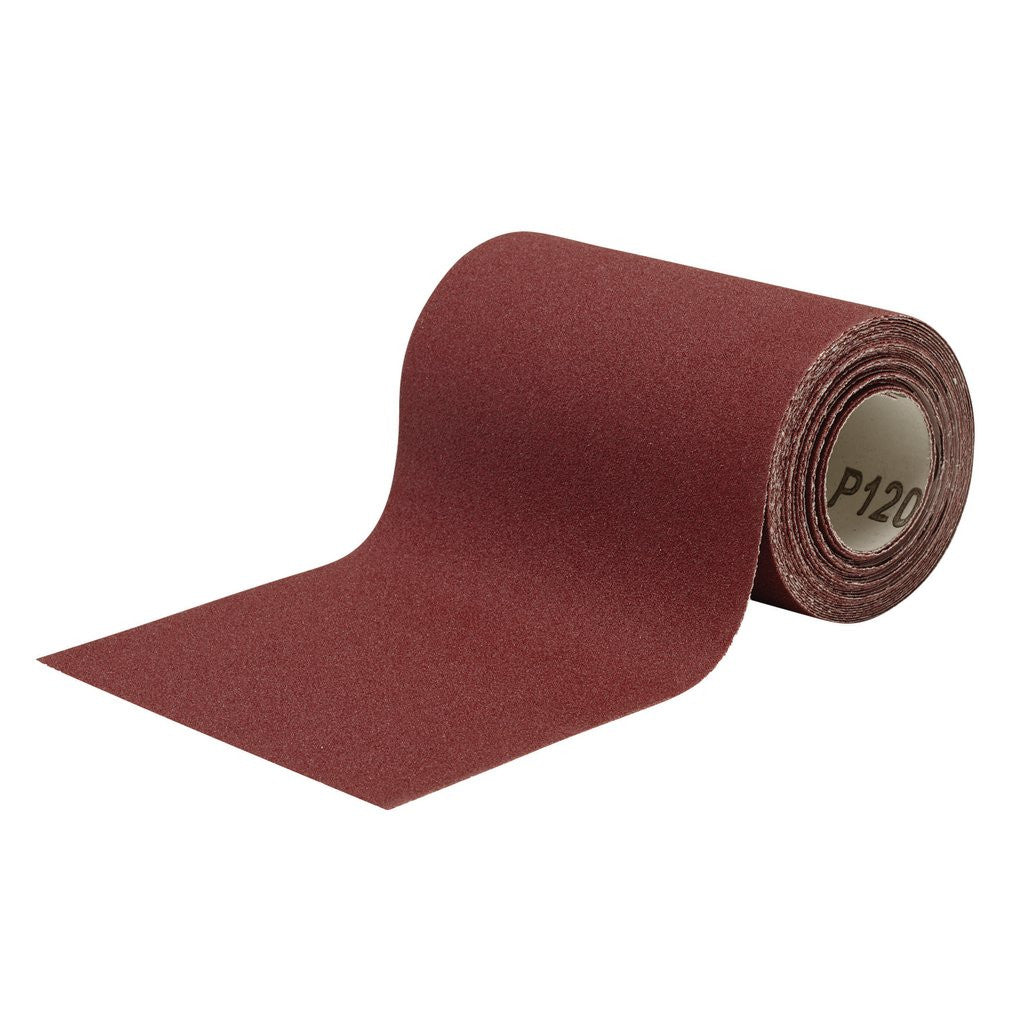 Draper General Purpose Sanding Roll, 115mm x 5m, 120 Grit 89529