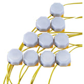 Draper 110V SMD LED Festoon String Lights, 4W, 3,800 Lumens, 22m (Set of 10)