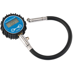 Draper Digital Tyre Pressure Gauge with 300mm Flexible Hose 91362