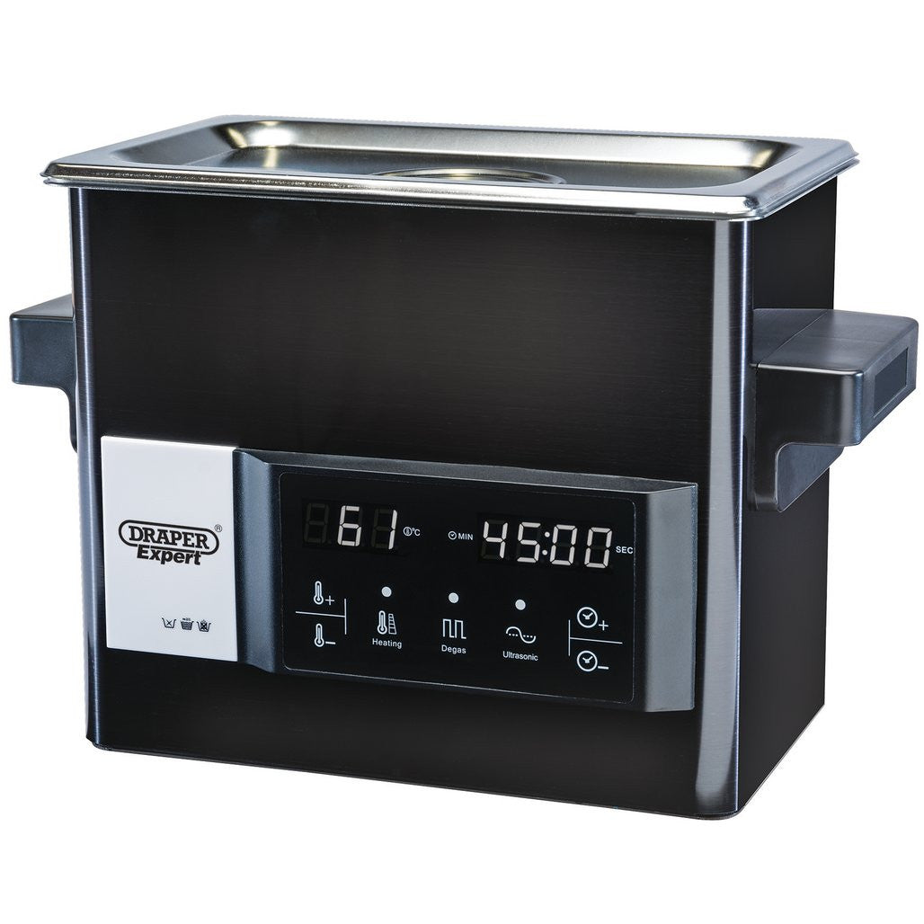 Draper Expert Ultrasonic Cleaning Tank, 3L 92632