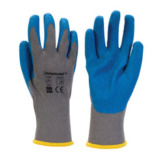 Silverline Latex Builders Gloves 929095