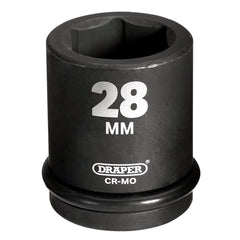 Draper HI-TORQ® 6 Point Impact Socket, 3/4" Sq. Dr., 28mm 93241