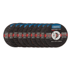 Draper Metal Cutting Discs, 50 x 1.5 x 10mm (Pack of 10) 94658