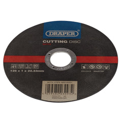 Draper Metal Cutting Disc, 125 x 1 x 22.23mm 94774
