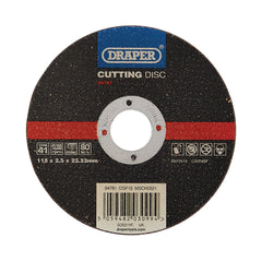 Draper Flat Stone Cutting Disc, 115 x 2.5 x 22.23mm 94781