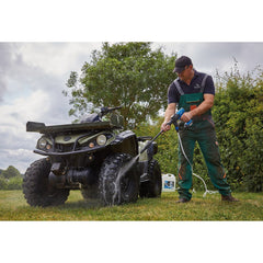 Draper D20 20V Pressure Washer, D20 20V Wireless Speaker, 1 x 2.0Ah, 1 x 3.0Ah, 1 x Fast Charger 94796