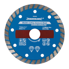 Silverline Marble Cutting Diamond Blade 950392