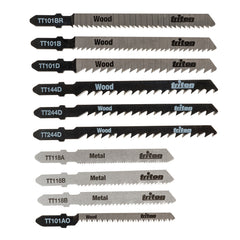 Triton Jigsaw Blade Set 10pce 959528 product image