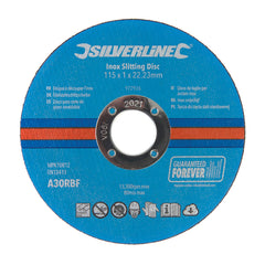 Silverline Inox Slitting Discs 10pk 972926