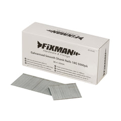 Fixman Galvanised Smooth Shank Nails 18G 5000pk 974546