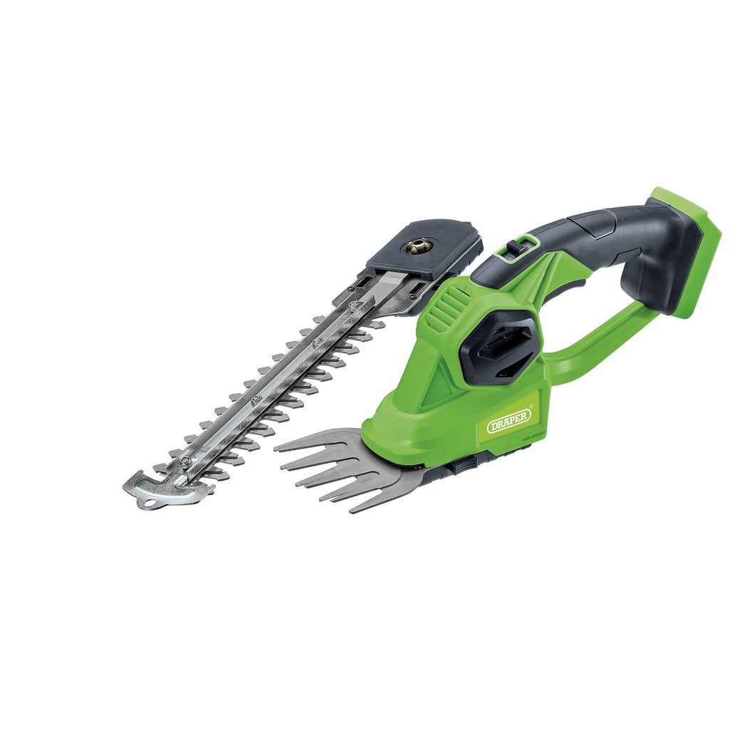 Draper D20 20V 2-in-1 Grass and Hedge Trimmer (Sold Bare) 98505