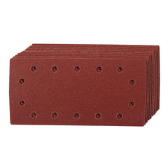 Silverline Hook & Loop 1/2 Sheets Punched 10pk 986461