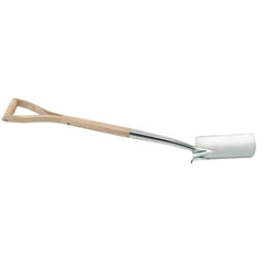 Draper Heritage Stainless Steel Border Spade with Ash Handle 99012