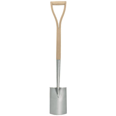 Draper Heritage Stainless Steel Border Spade with Ash Handle 99012