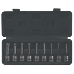 Draper Expert TX-STAR® Socket Bit Set, 1/2" Sq. Dr. (9 Piece) 99184