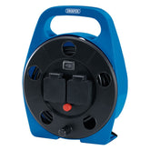 Draper 230V 2-Way Cable Reel with LED Work Light, 10m 99294