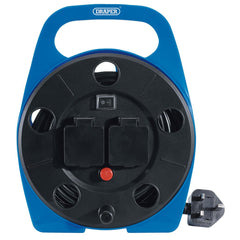 Draper 230V 2-Way Cable Reel with LED Work Light, 10m 99294