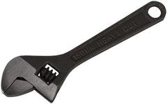 Duratool 6" (150mm) Black Adjustable Spanner D03107