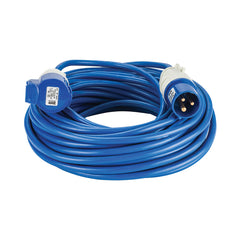 Defender Arctic Extension Lead Blue 2.5mm2 16A 25m E85234