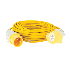 Defender Extension Lead Yellow 2.5mm2 32A 14m E85235