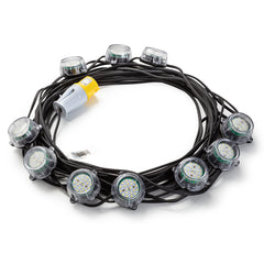 Defender 50W Heavy Duty LED Encapsulated Festoon String Lights 22m E89354