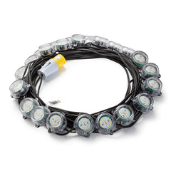 Defender 120W Heavy Duty LED Encapsulated Festoon String Lights 50m E89355