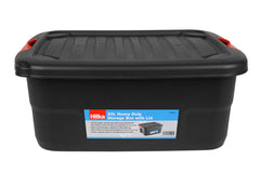Hilka 20L Heavy Duty Storage Box with Lid HSB20