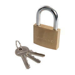 Silverline Brass Padlock MSS04