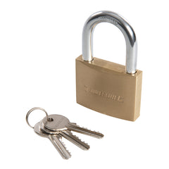 Silverline Brass Padlock MSS05