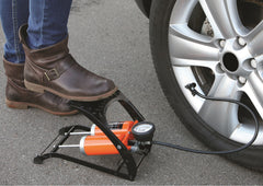 Hilka RAC Heavy Duty Double Barrel Foot Pump RAC-HP148