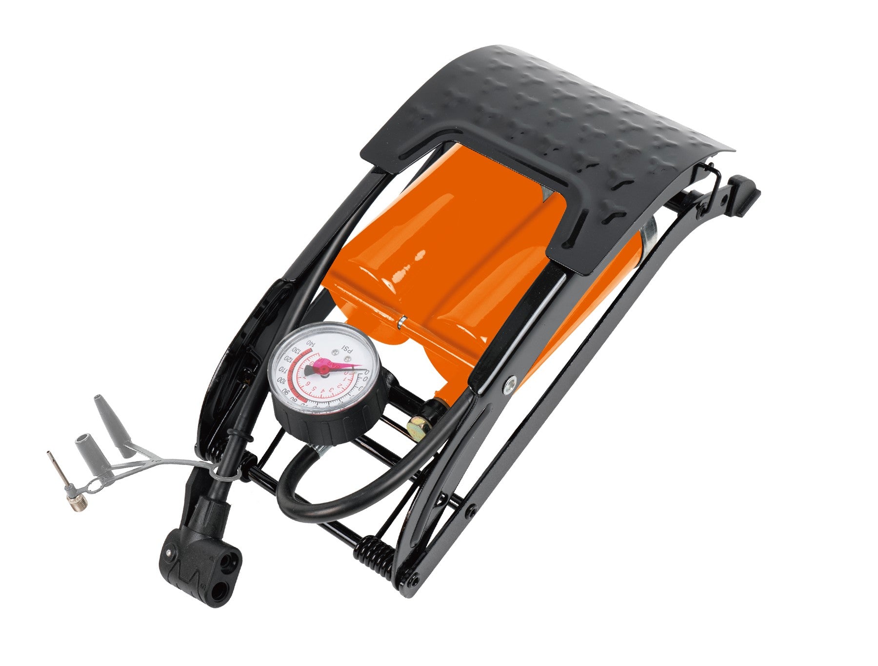Hilka RAC Heavy Duty Double Barrel Foot Pump RAC-HP148