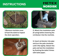 Nordisk Installation Pole 1m RAT90801