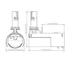 Nordisk TX11 4 inch with LOCK feature (Ø99-103mm) RAT92016