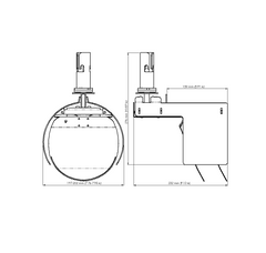 Nordisk TX11 Rat Blocker 200mm Concrete (8 inch) (Ø197-202mm) RAT92021
