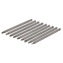 Silverline Extra-Long Power Bit Set 9pce SB08