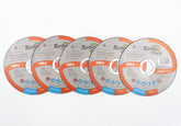 Hilka 5 x 115mm SS Cutting Disc Turbo Flex TFSS11505