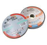 Hilka 10 x 115mm SS Cutting Disc Turbo Flex TFSS11510