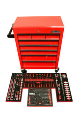 Hilka 153 pce EVA Kit in 8 Drawer Trolley TKE153