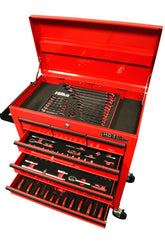 Hilka 153 pce EVA Kit in 8 Drawer Trolley TKE153
