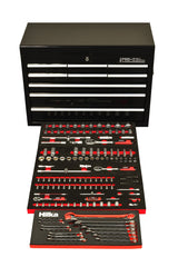 Hilka 156 pce EVA Kit in HD Pro+ 9 Drawer Chest TKHDP156