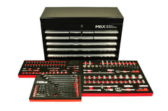 Hilka 163 pce EVA Kit in Professional 9 Drawer Chest TKPE163