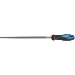 Draper Soft Grip Engineers Round File and Handle, 250mm  00013