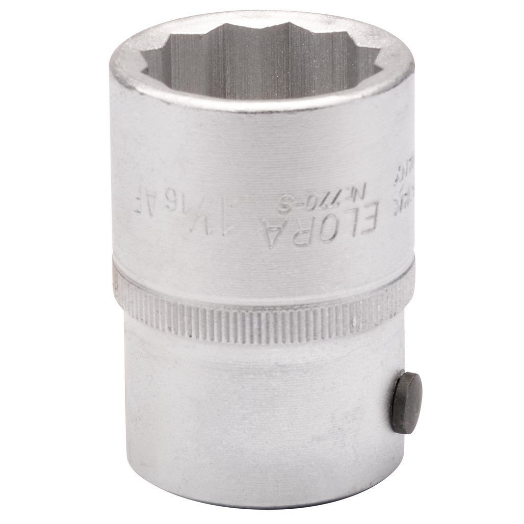 Draper Elora Bi-Hexagon Socket, 1.1/16" 3/4" Sq. Dr.  00484
